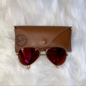 Ray-Ban Aviator Garnet Sunglasses